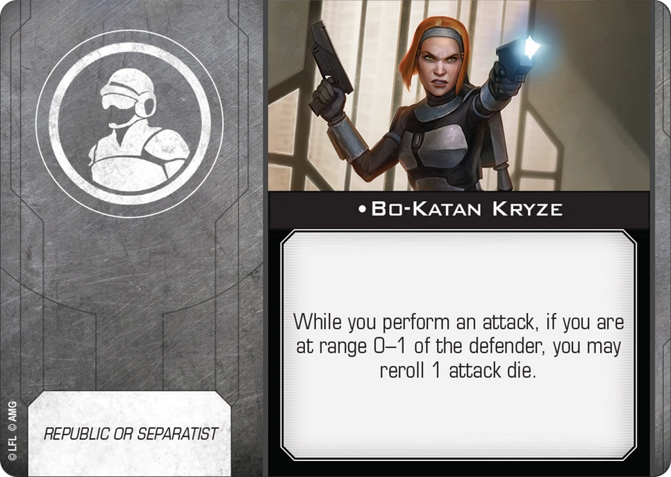 Bo-Katan Kryze (Crew/Republic & Separatist)
