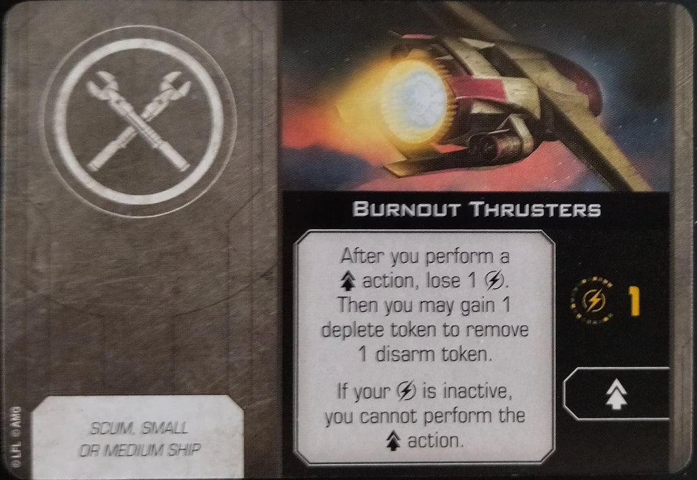 Burnout Thrusters