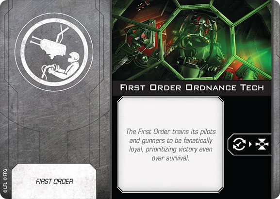 First Order Ordnance Tech