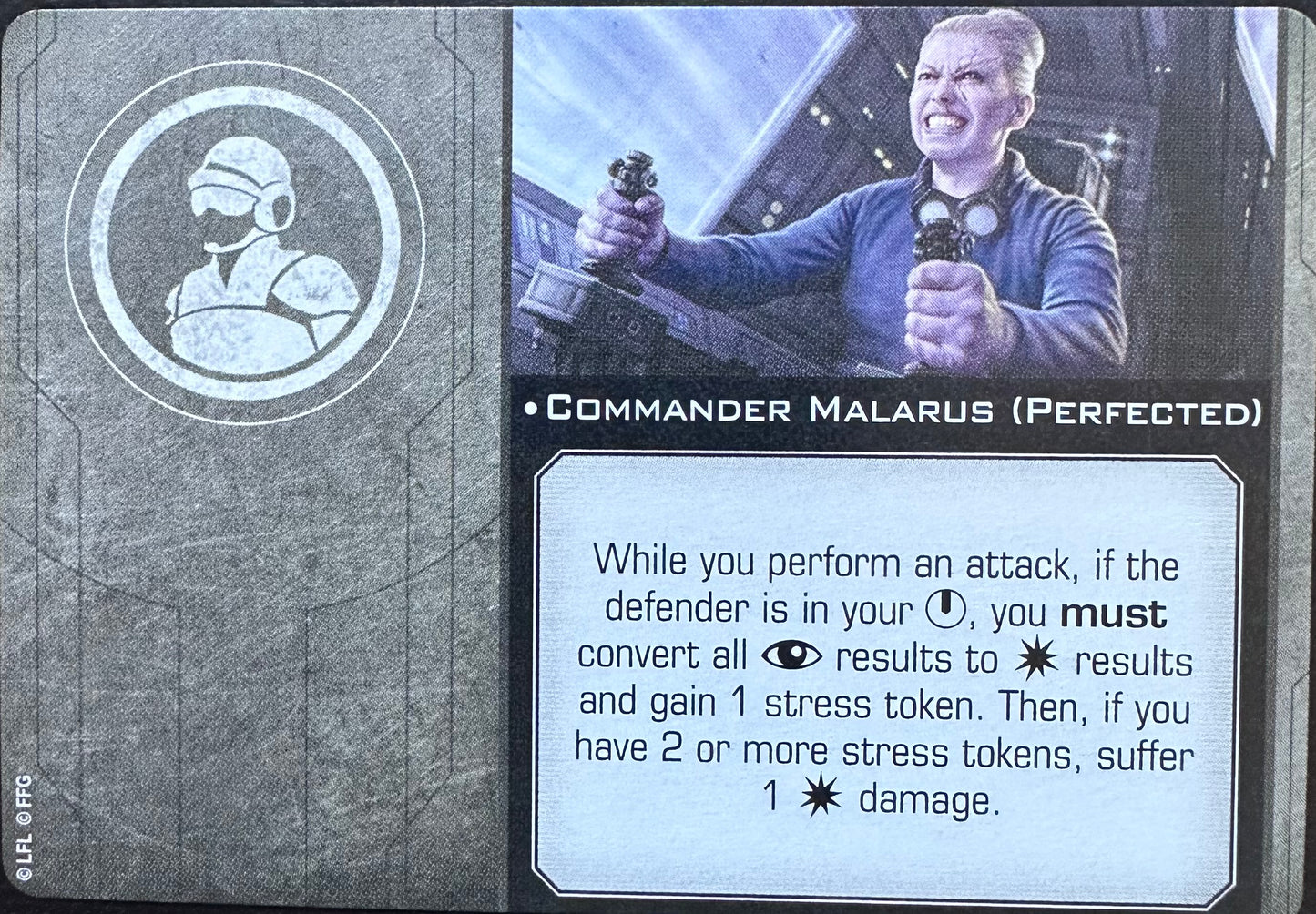 Commander Malarus (Dual Sided)