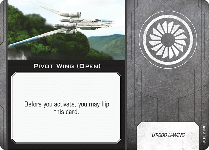 Pivot Wing- Dual Sided