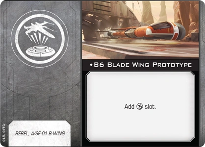 B6 Blade Wing Prototype (Standard)