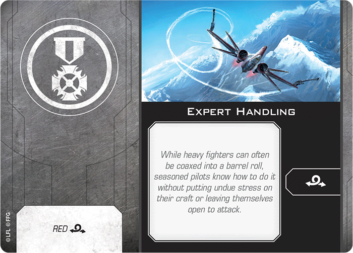 X-Wing Miniatures Expert Handling Talent Upgrades