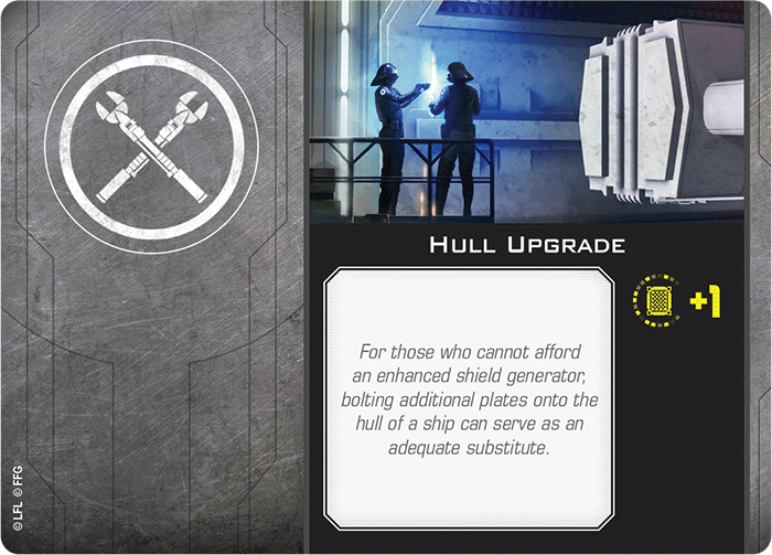 X-Wing Miniatures Hull Upgrade Modification Upgrades