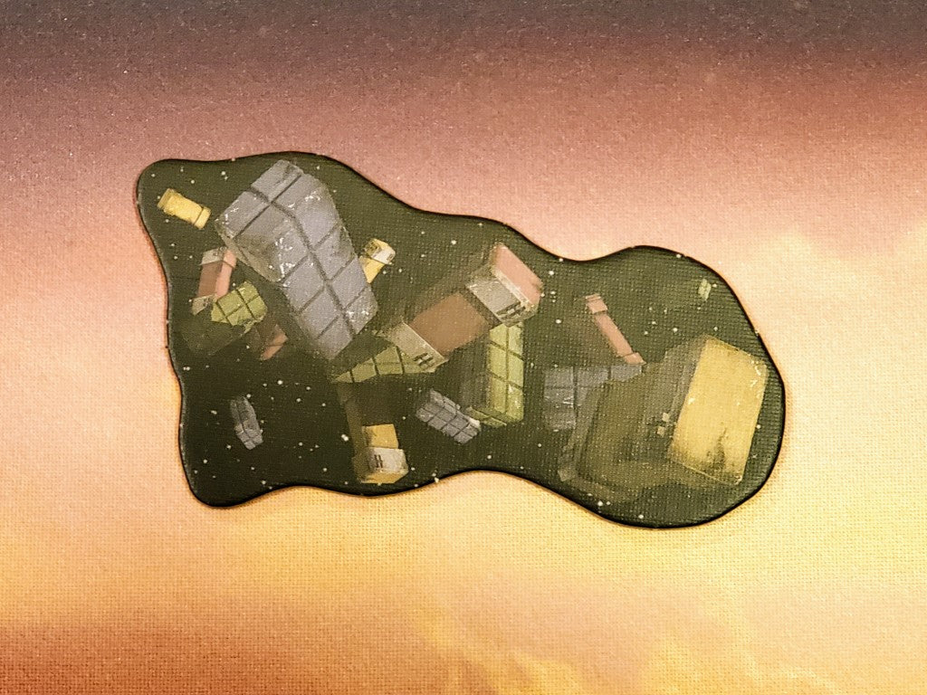 X-Wing Miniatures 2.0 Huge Ship Cargo Drift Obstacle