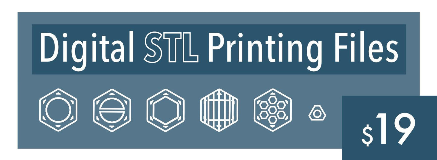 HEX Digital STL 3D Printing Files - THACKO