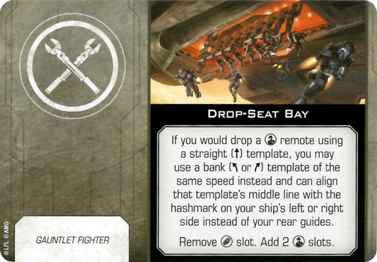 Drop-Seat Bay