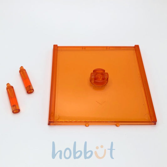 X-Wing Miniatures Ship Base with Peg (Large Orange)