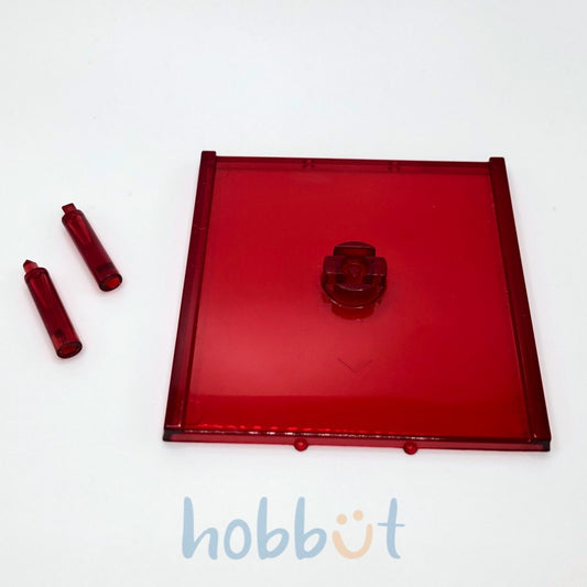 X-Wing Miniatures Ship Base with Peg (Large Red)