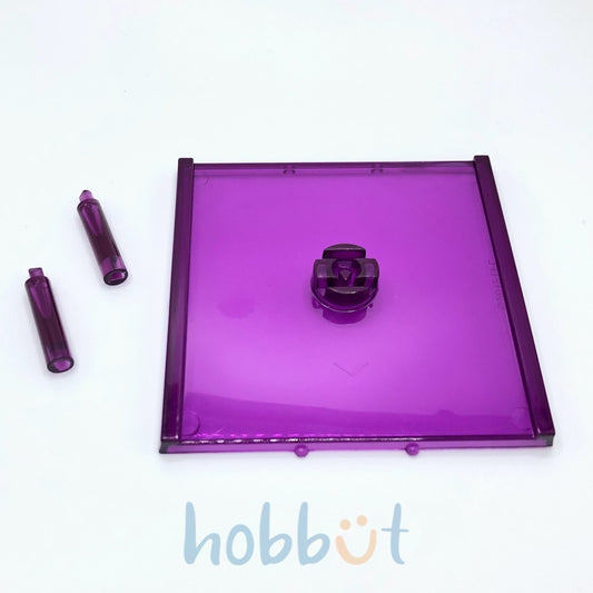 X-Wing Miniatures Ship Base with Peg (Large Purple)