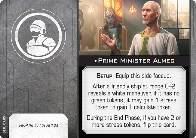 Prime Minister Almec (Dual Sided)