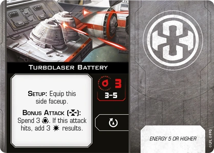 Turbolaser Battery (Dual Sided)