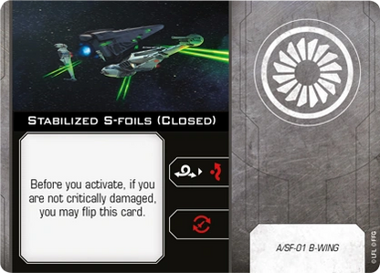 Stabilized S-Foils-Dual Sided (Open/Closed)