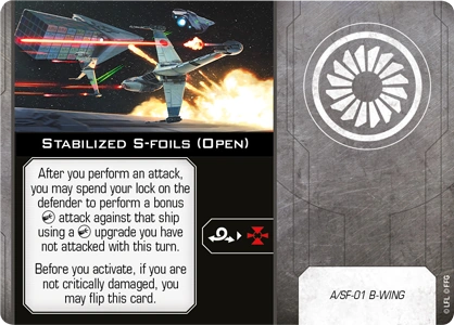 Stabilized S-Foils-Dual Sided (Open/Closed)