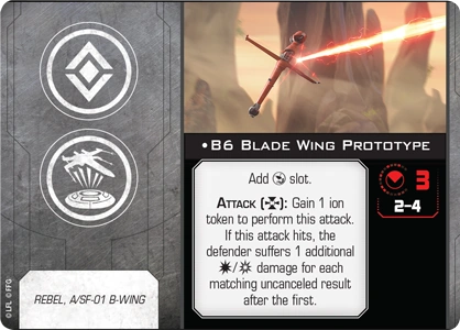 B6 Blade Wing Prototype (Epic)