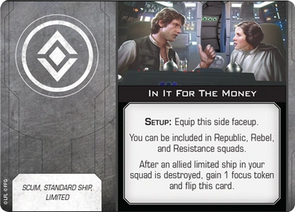 In It For The Money/ In It For The Rebellion- Dual Sided
