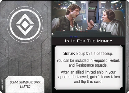 In It For The Money/ In It For The Rebellion- Dual Sided