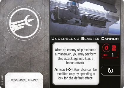 Underslung Blaster Cannon