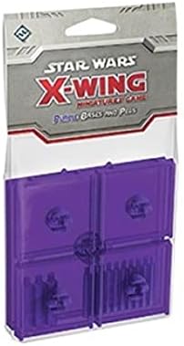 X-Wing Miniatures Purple Bases and Pegs-New in Packaging