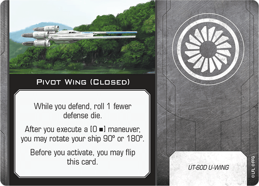 X-Wing Miniatures Pivot Wing Configuration Upgrades