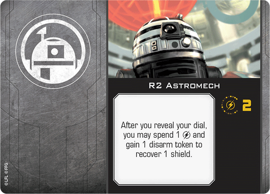 X-Wing Miniatures R2 Astromech Astromech Upgrades