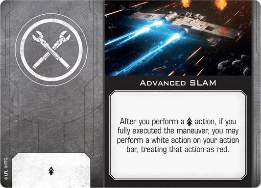 X-Wing Miniatures Advanced SLAM Modification Upgrades