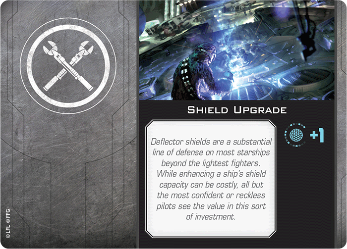 X-Wing Miniatures Shield Upgrade Modification Upgrades