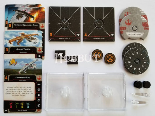 X-Wing Miniatures BTL-S8 K-wing 2.0 Conversion Kit