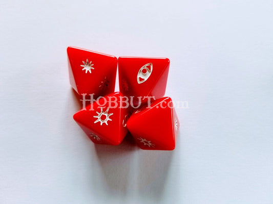 X-Wing Miniatures Red Attack Dice x4