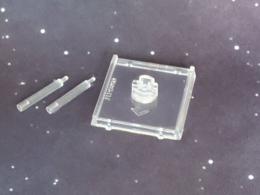 X-Wing Miniatures Ship Base with Peg (Small Clear)